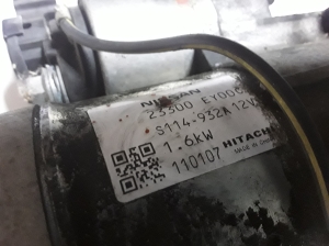Infiniti G37 (2007–2015) Starter 23300EY00C - 2