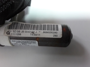 Peugeot 508 (2010–2017) Katuse turvapadi 9686330280 - 3
