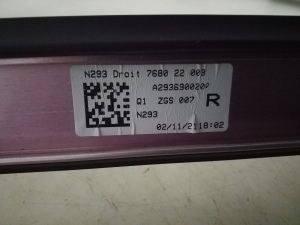 Mercedes Benz EQC N293 (2019–2026) Katuseliist A2936900200 - 5