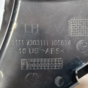 BMW X5 F15 (2013–2018) Luftleitblech für den Kühler 51117303111 - 5