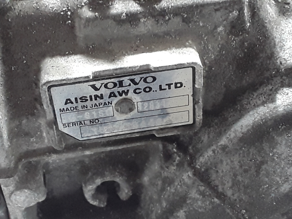 VOLVO S60 2 generation (2010-2020) Boîte de vitesses TG81SC 21016512