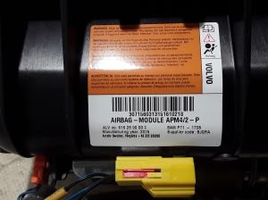 VOLVO S60 II (2010–2018) Kaassõitja turvapadi armatuurlauas 30715603 - 4