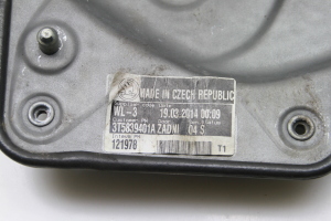 Skoda Superb (2008–2015) Rear side door window regulator 3T5839401A - 2