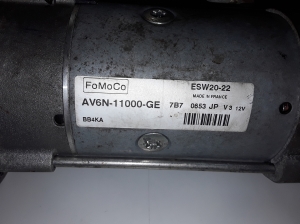 Ford Kuga (2012–2019) Starter AV6N11000GE - 2