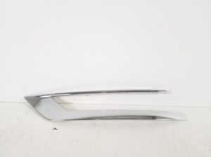  Front bumper fog cover chrome 