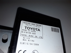 TOYOTA Hilux (2005–2015) Control unit 8974171010 - 2