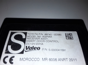 TOYOTA Yaris (2005–2011) Central locking control unit 897400D080 - 3