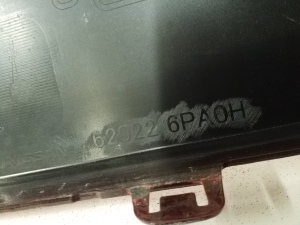 NISSAN Juke F16 (2018–2026) Priekšējais bamperis 620226PA0H - 2