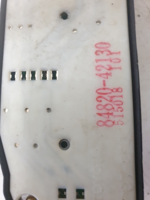 TOYOTA RAV 4 A2 (2000–2005) Front door glass switch 84820-42130 - 2