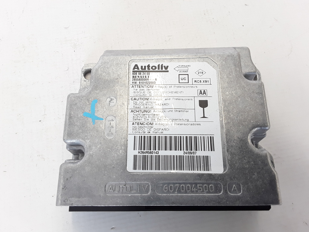 RENAULT Laguna 3 generation (2007-2015) Unitate de control SRS 285580006R 21072581