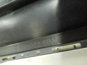 NISSAN Juke F16 (2018–2026) Aizmugurējais bamperis 850226PA0H - 2
