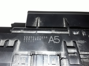 TOYOTA Prius W50 (2015–2020) Heater control panel 5590047230 - 3