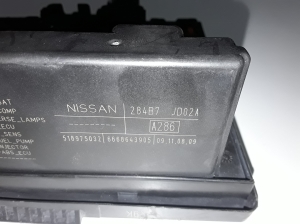 NISSAN Qashqai+2 (2007–2013) Mugavusmoodul 284B7JD02A - 2