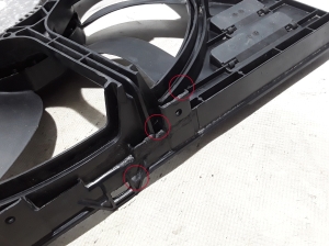 BMW 5 SERIES F11 (2010–2017) Dzesēšanas ventilators un tā daļas 7594610 - 2
