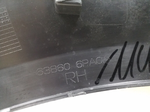 NISSAN Juke F16 (2018–2026) Front fender trim (flare) 638606PA0A - 4