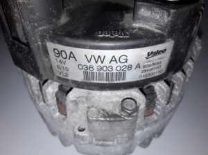 Volkswagen Beetle (1998–2011) Generaator 036903028A - 2