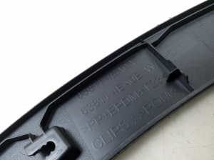 NISSAN Qashqai (2013–2021) Front fender trim (flare) 638114EA0A - 4