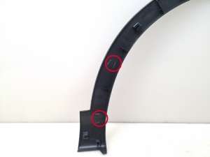 NISSAN Qashqai (2013–2021) Front fender trim (flare) 638114EA0A - 5