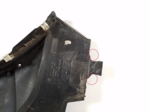 BMW 3 SERIES G20 (2018–2026) Front wheel arch liner, front section 51717340862 - 3