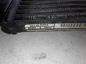 Jeep Grand Cherokee WK (2004–2010) A/C condenser 55116928AA - 3