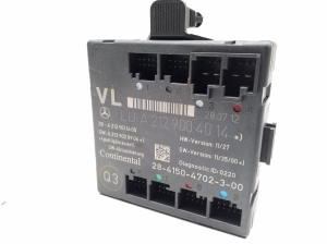 Mercedes Benz E-Class W212 (2009–2015) Front door control unit A2129004014 - 3