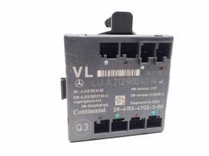 Mercedes Benz E-Class W212 (2009–2015) Front door control unit A2129004014 - 4