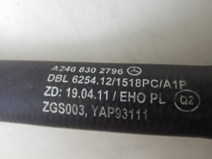 Mercedes Benz B-Class 246 (2011–2017) Hose A2468302796 - 2