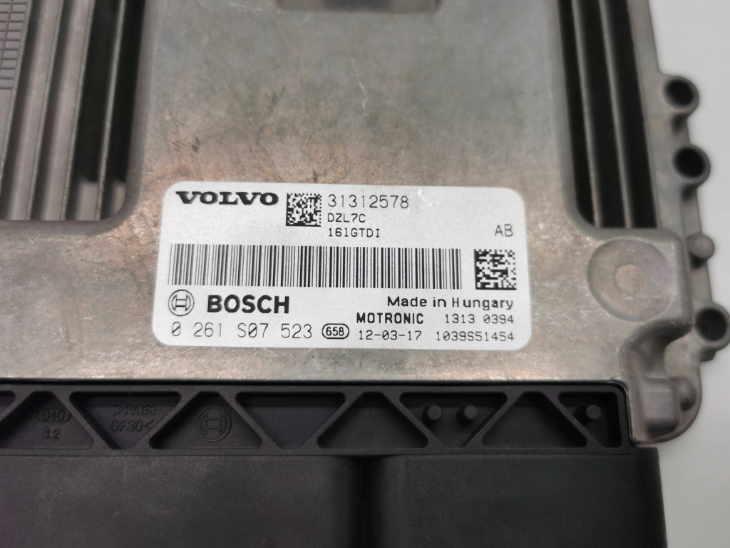 VOLVO S60 2 generation (2010-2020) Блок управления двигателем 31312578 21184658