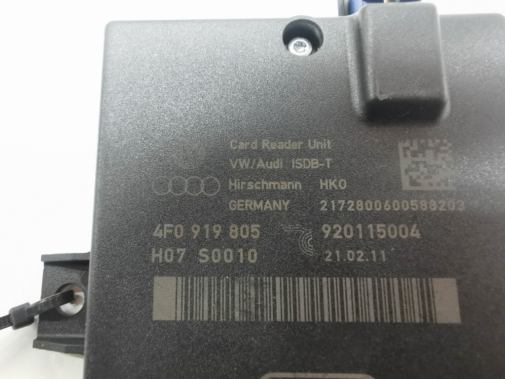 AUDI A7 C7/4G (2010-2020) Vaizdo (video, TV) valdymo blokas 4F0919805 21184571