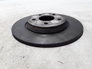 AUDI Q5 (2008–2017) Rear brake disc 8K0615601B - 2