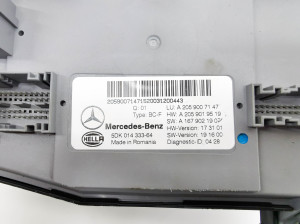 Mercedes Benz EQC N293 (2019–2026) Mugavusmoodul A2059007147 - 2
