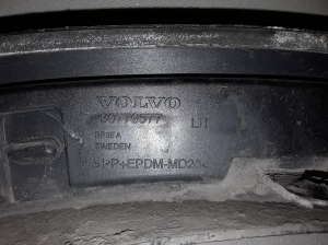 VOLVO XC90 (2002–2014) Beplankung Zierleiste Kotflügel 30779577 - 2