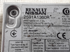 RENAULT Zoe (2012–2026) Control unit 2591A1360R - 2