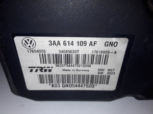 Volkswagen Passat B7 (2010–2014) ABS Steuergerät 3AA614109AF - 3