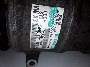 Volkswagen Passat B7 (2010–2014) Konditsioneeri kompressor 5N0820803H - 3