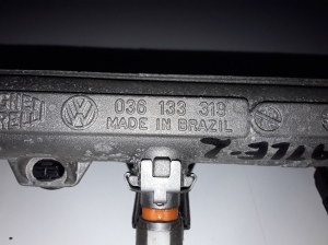 Volkswagen Beetle (1998–2011) Kõrgsurve kütusetorustik ja selle osad 036133319 - 3