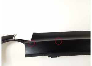 Mercedes Benz E-Class W212 (2009–2015) Rear bumper lower spoiler A2128852825 - 2