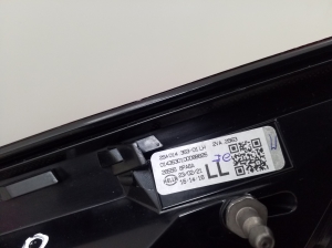 NISSAN Juke F16 (2018–2026) Tagatuli tagaluugil 265556PA6A - 2