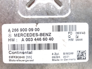 Mercedes Benz A-Class 169 (2004–2012) Motorsteuergerät A 266 900 09 00 - 2