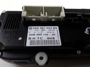 Volkswagen Passat CC CC (2008–2017) Heater control panel 5K0907044BS - 2