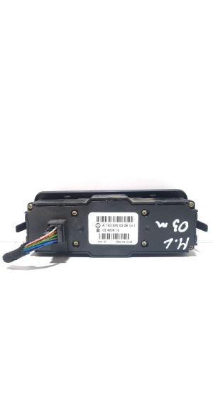 Mercedes Benz ML-Class 163 (1998–2005) Heater control panel A 163 820 03 26 - 2