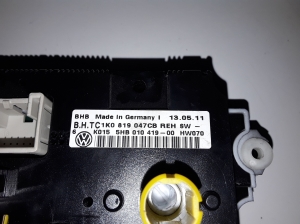 Volkswagen Caddy III (2004–2015) Heater control panel 1K0819047CB - 2