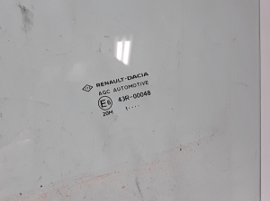 Dacia Sandero III (2021–2026) Priekšējo durvju stikls 803015936R - 2