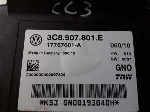 Volkswagen Passat CC CC (2008–2017) Electric parking brake control module 3C8907801E - 3