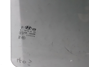Hyundai IONIQ (2016–2026) Aizmugurējo sānu durvju stikls 83420G2070 - 3