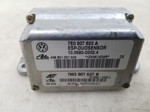 Volkswagen Sharan (1995–2010) Computer ESP 7E0907655A - 3