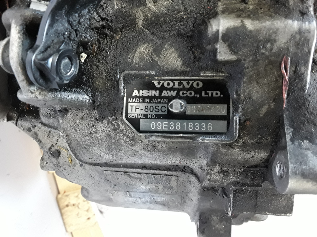 VOLVO XC60 1 generation (2008-2017) Коробка передач TF80SC, 30783420 21072515
