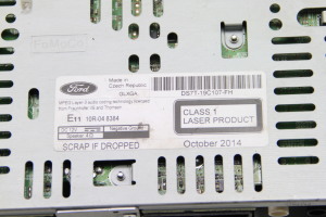 Ford Mondeo V (2014–2018) CD changer DS7T19C107FH - 5