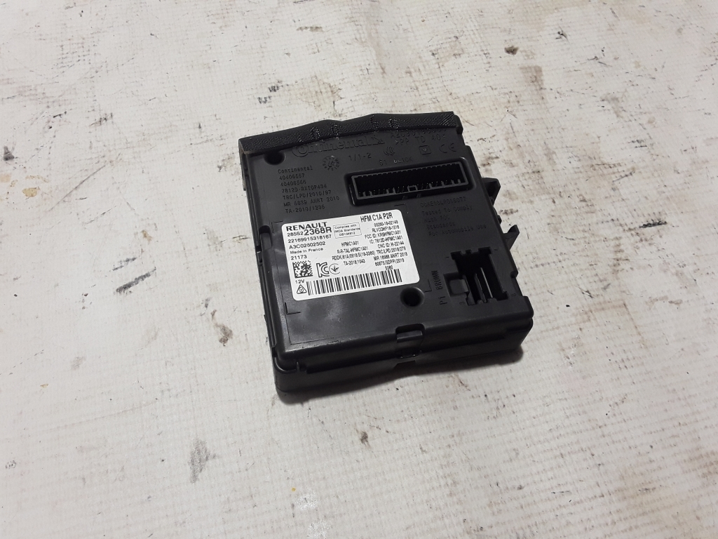 RENAULT Zoe 1 generation (2012-2023) Other Control Units 285S22368R 21019386