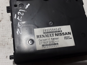RENAULT Zoe (2012–2026) Control unit 285259404R - 3
